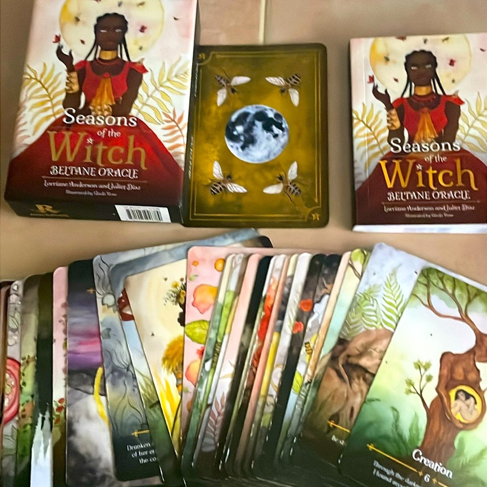 Seasons of the Witch Beltane Oracle cards
